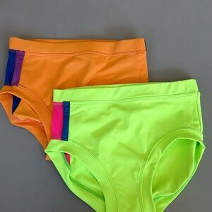 Vibrant Neon Swim Bottoms